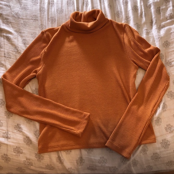 anistar Tops - 3/$25 Orange turtle neck